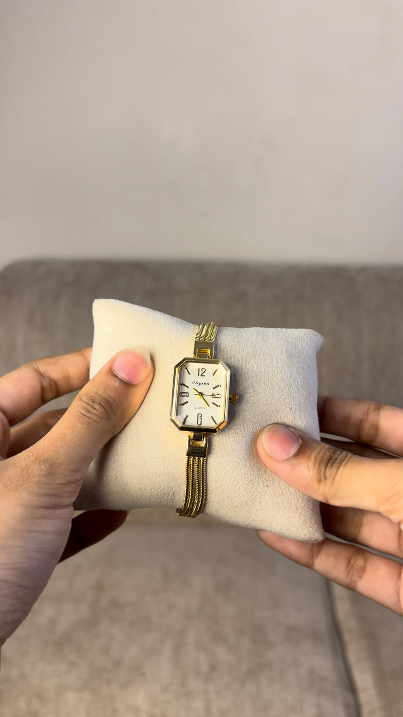 Eliyana Retangular White