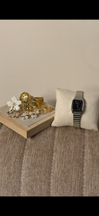 Gogoey Black Dial + ৫টি hibiscus & Pearl Ring set free পান