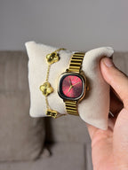 Naidu  red dial + Get 1 cartier belt watch (70% off)