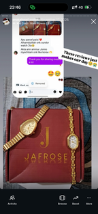 (Golden snakehead combo) Buy 1 Watch ⌚
Get 2 Jewellery FREE 💍🍀
(Ring + Clover Bracelet