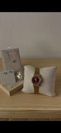 Watch + Necklace (Free) + Earing (Free) + Mystery Ring (Free)
