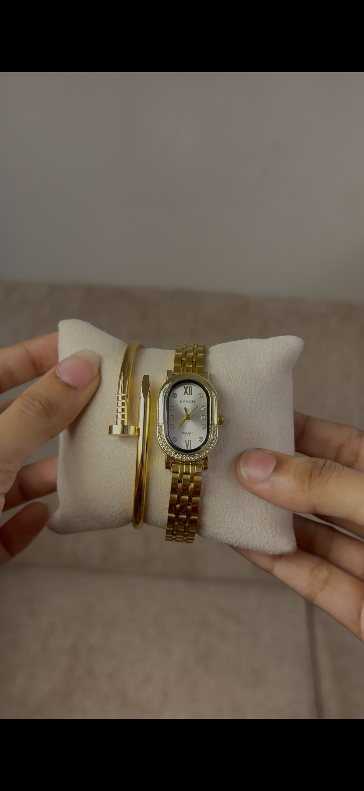 Watch + cartier nail bracelet  free