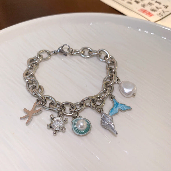 Seashell charms
