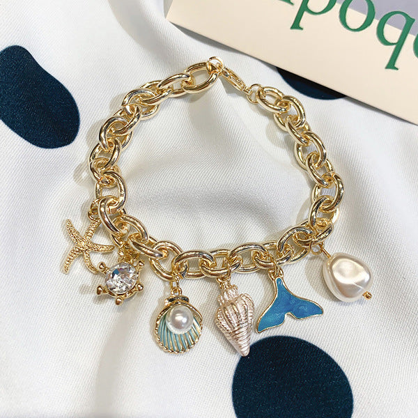 Seashell charms