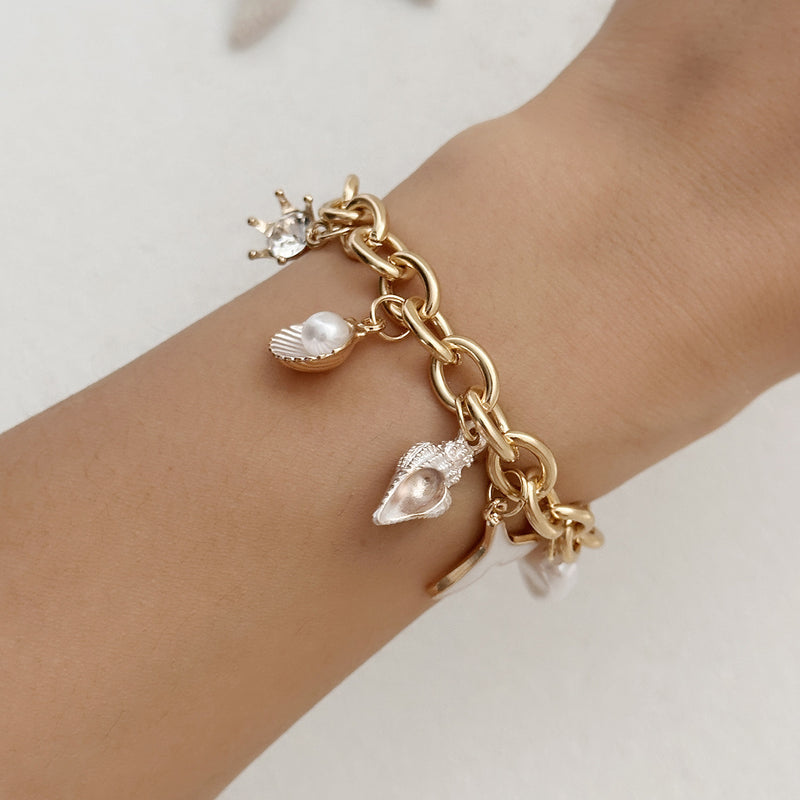 Seashell charms