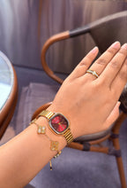 (Naidu  red dial combo)       Buy 1 Watch ⌚
Get 2 Jewellery FREE 💍🍀
(Ring + Clover Bracelet