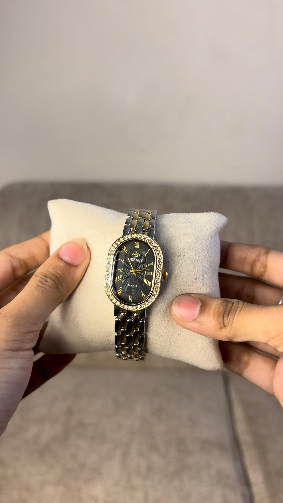 Grealy Mix Strap Black Dial