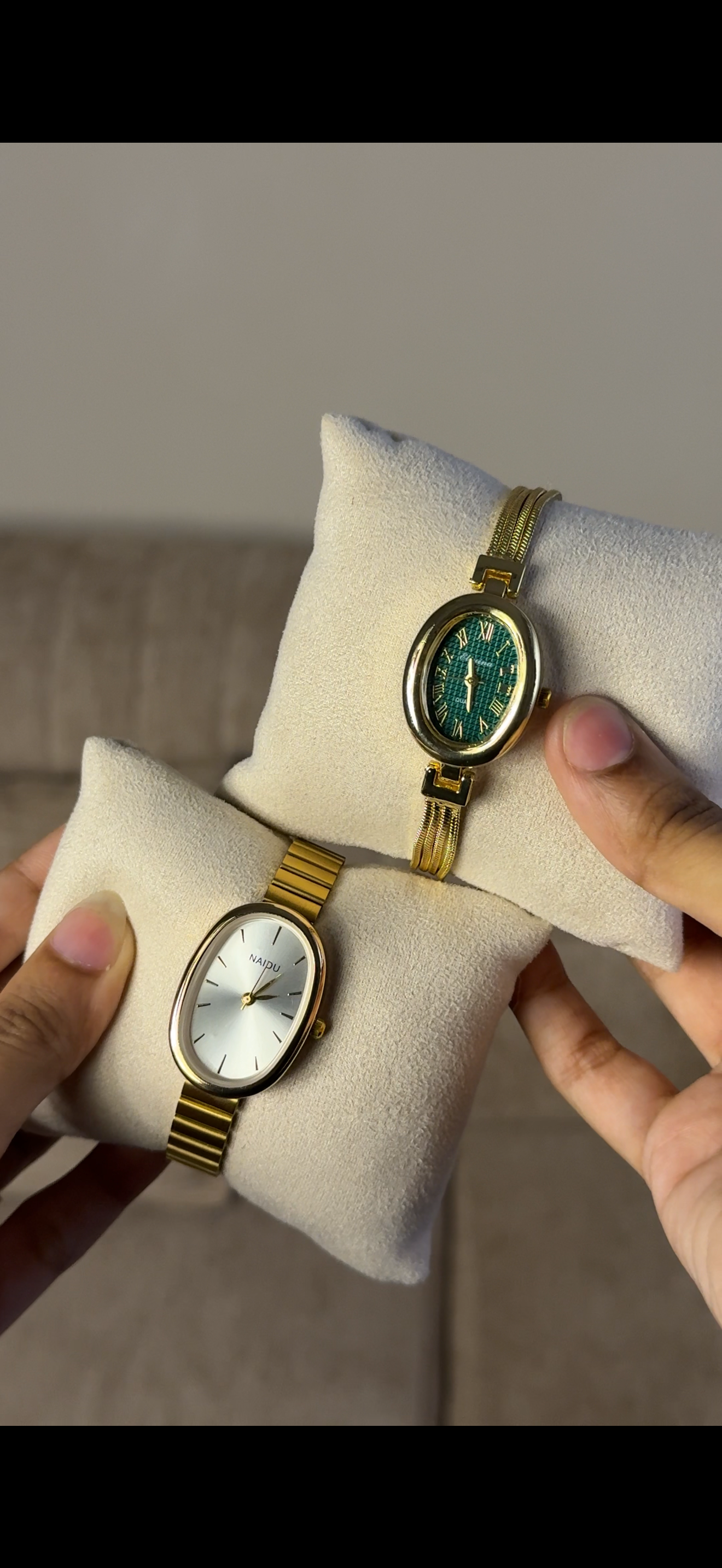Naidu oval + Get 1 Cartier belt watch (70% off)