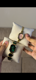 Green Emerald Cut + Get 1 Watch (70% Off)