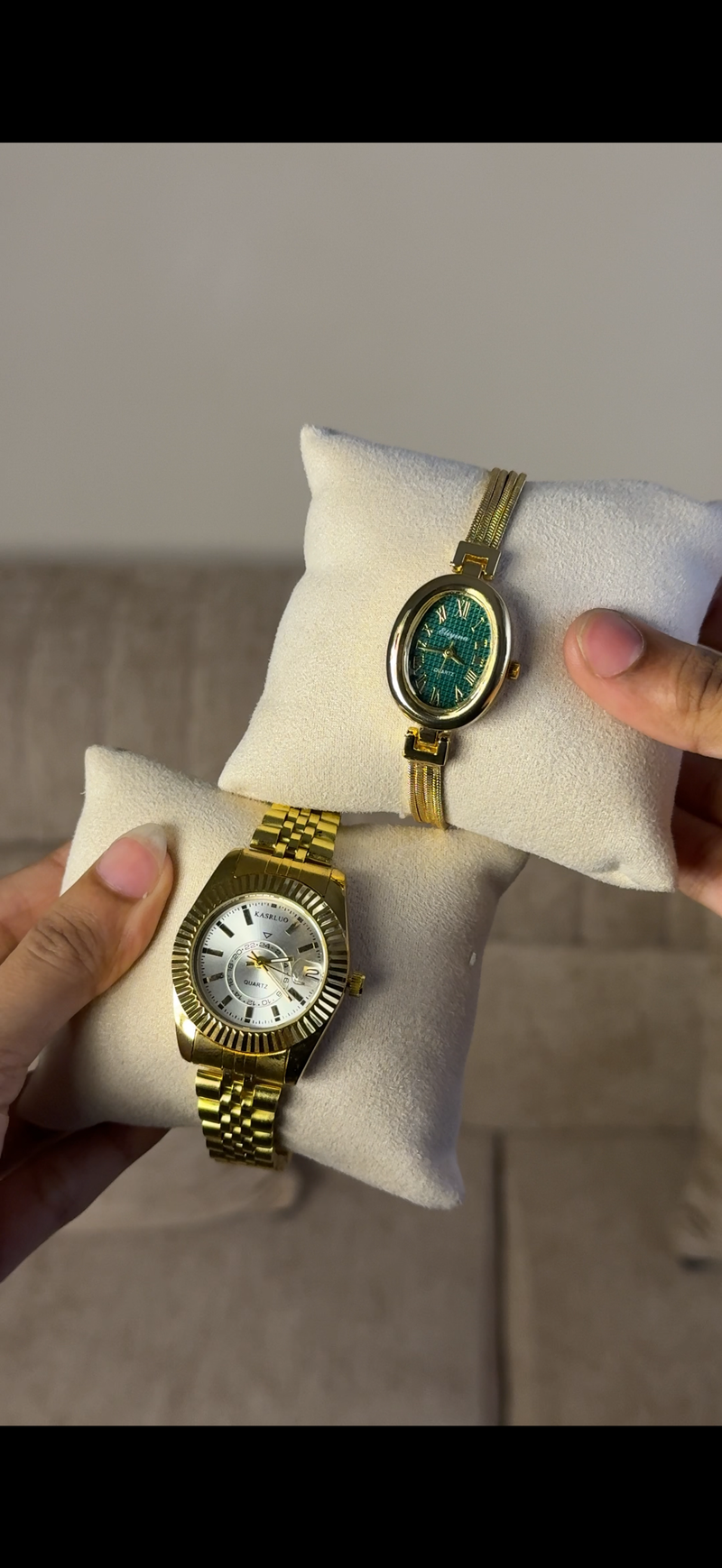 Gogey Queno Gold + get 1 Cartier belt watch (70% off)