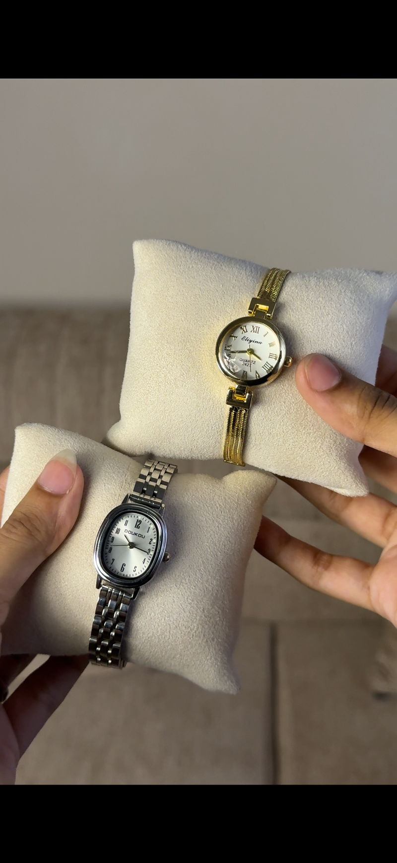 Doukou silver + Get 1 watch with  (70% off)