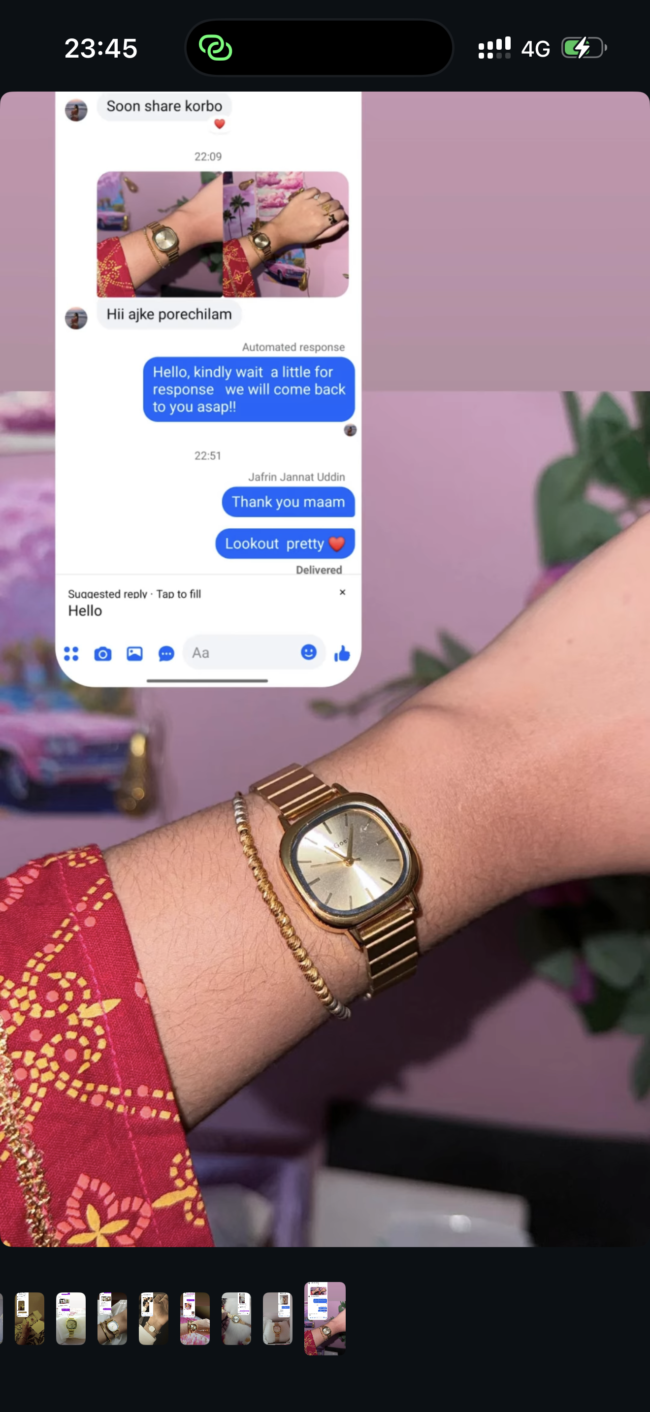 (Gogoey  square combo)  .  Buy 1 Watch ⌚
Get 2 Jewellery FREE 💍🍀
(Ring + Clover Bracelet)