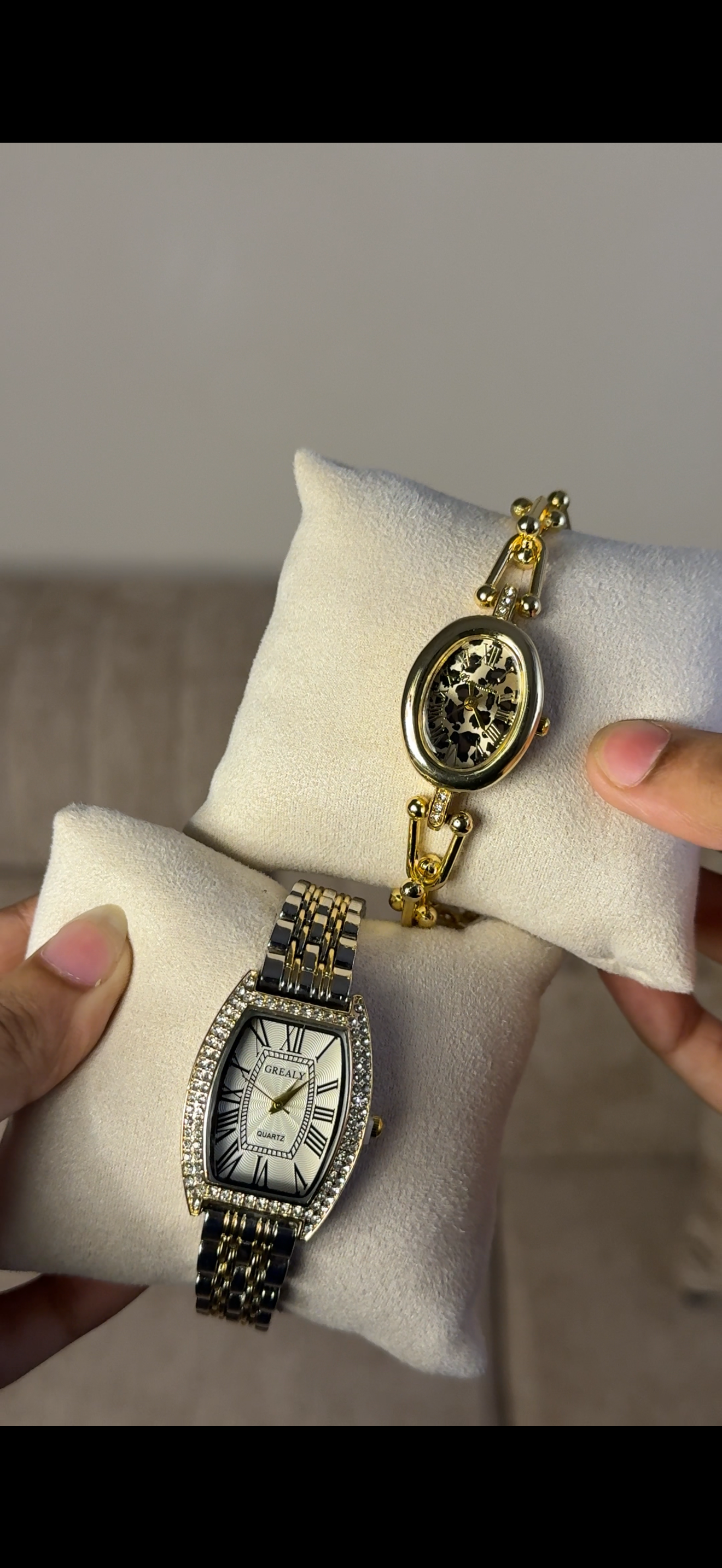 Grealy Gold Silver + get 1 Cartier belt watch (70% off)