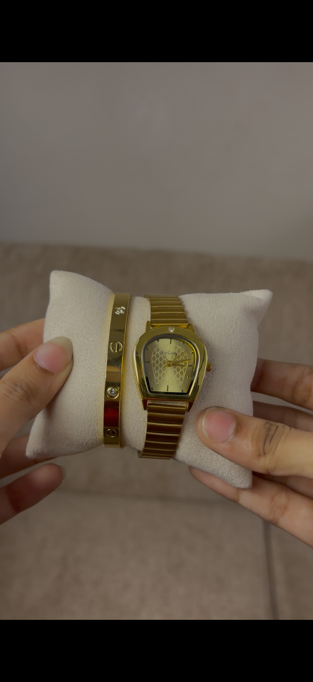 watch + cartier love bracelet ( free)