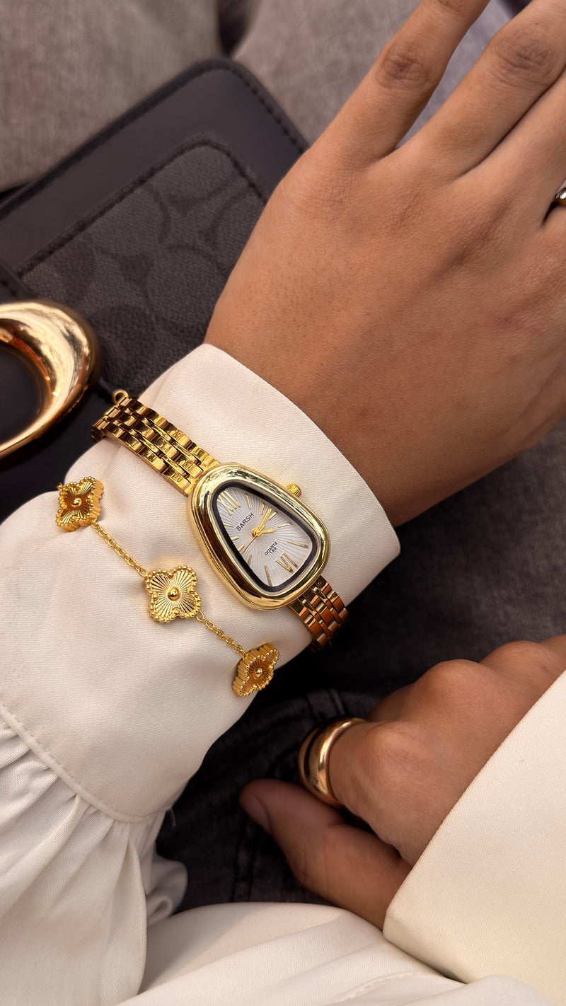 (Barsh snakehead combo) ..  Buy 1 Watch ⌚
Get 2 Jewellery FREE 💍🍀
(Ring + Clover Bracelet)