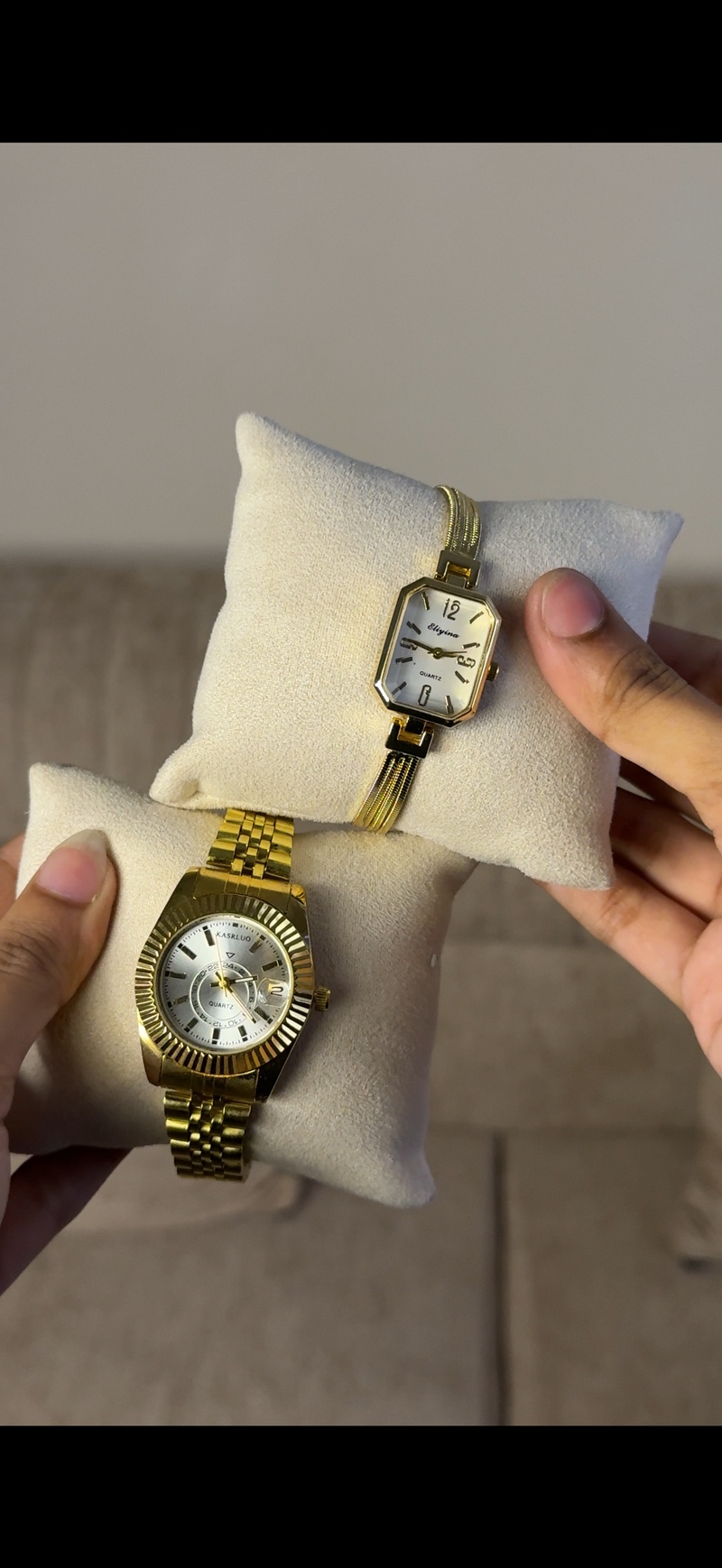 Gogey Queno Gold + get 1 Cartier belt watch (70% off)