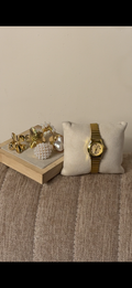 GOGOEY Round Golden + ৫টি hibiscus & Pearl Ring set free পান