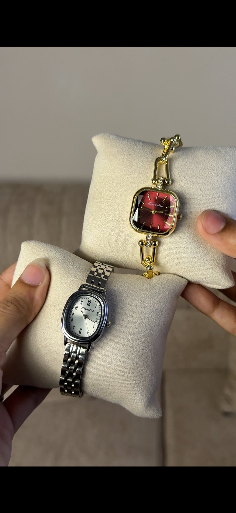 Doukou silver + Get 1 watch with  (70% off)