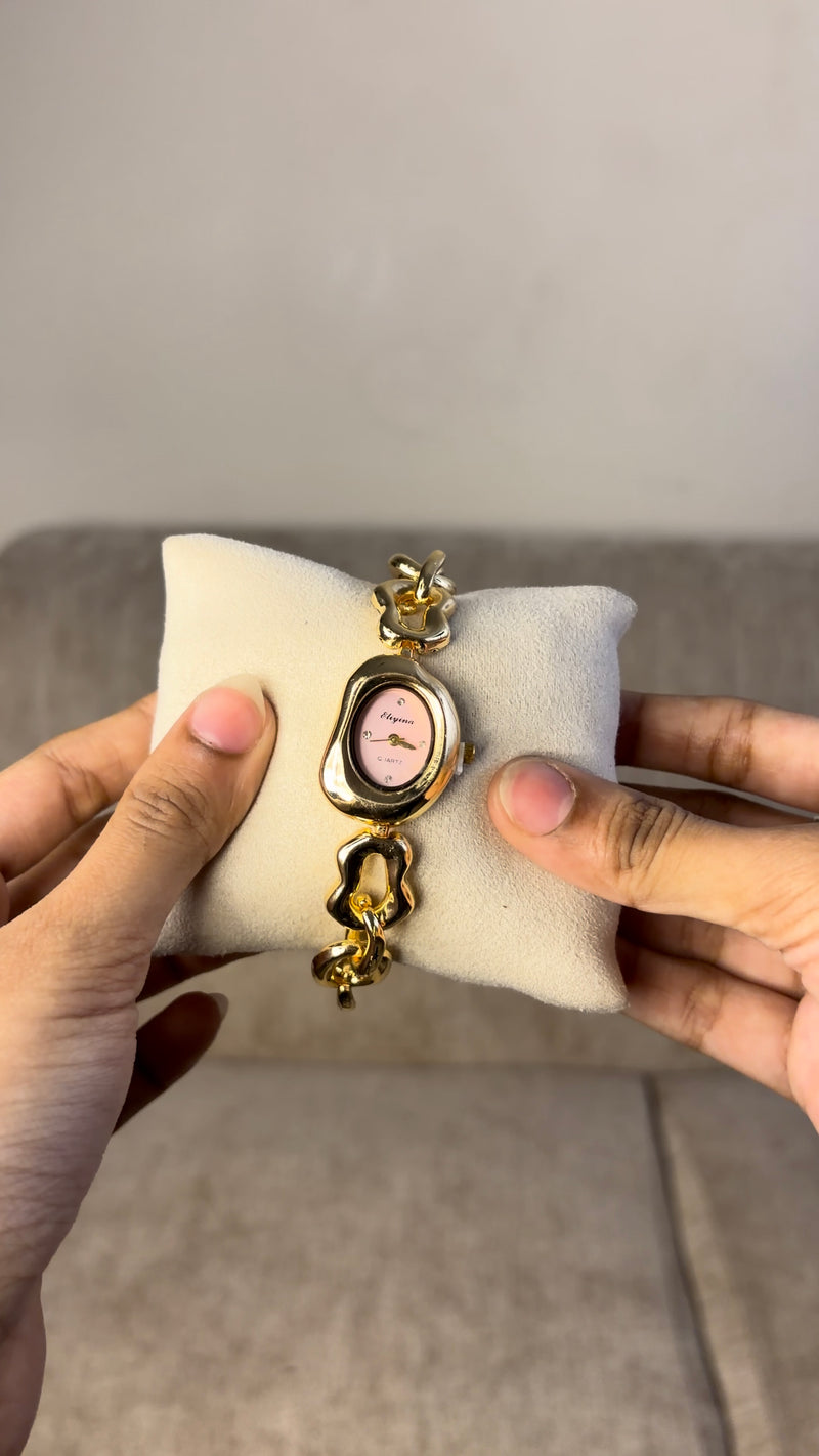Eliyana Bean Pink Dial