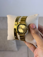 Gogoey Square + Clover Bracelet (Free)+ Mystery Ring (Free)