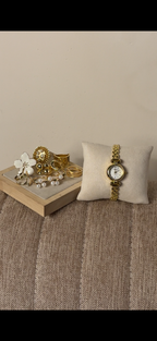 Doukou vintage+ ৫টি hibiscus & Pearl Ring set free পান