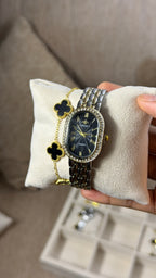 GREALY Black silver +Get 1 cartier belt watch (70% off)