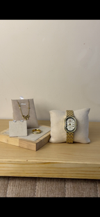 GREALY Gold + Necklace (Free) + Earing (Free) + Mystery Ring (Free)