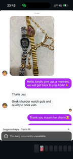 Maroon snakehead + Clover Bracelet (Free)+ Mystery Ring (Free)
