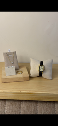 Barsh black Watch  +  Necklace  + Earing + Mystery Ring (Free)
