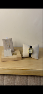 Barsh black Watch  +  Necklace  + Earing + Mystery Ring (Free)
