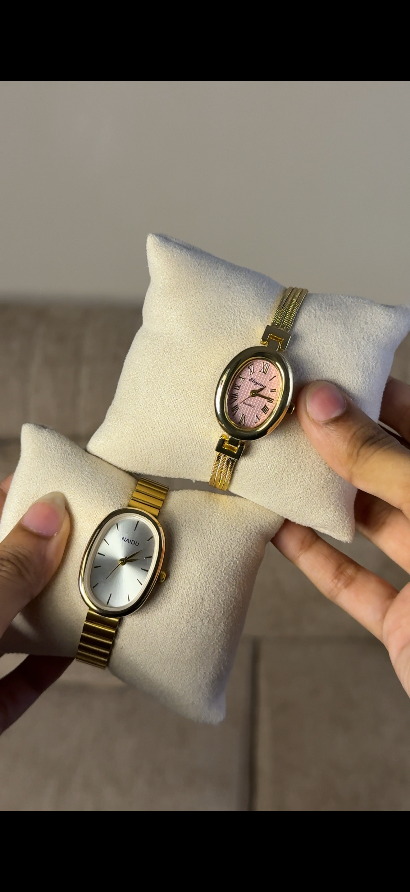 Naidu oval + Get 1 Cartier belt watch (70% off)