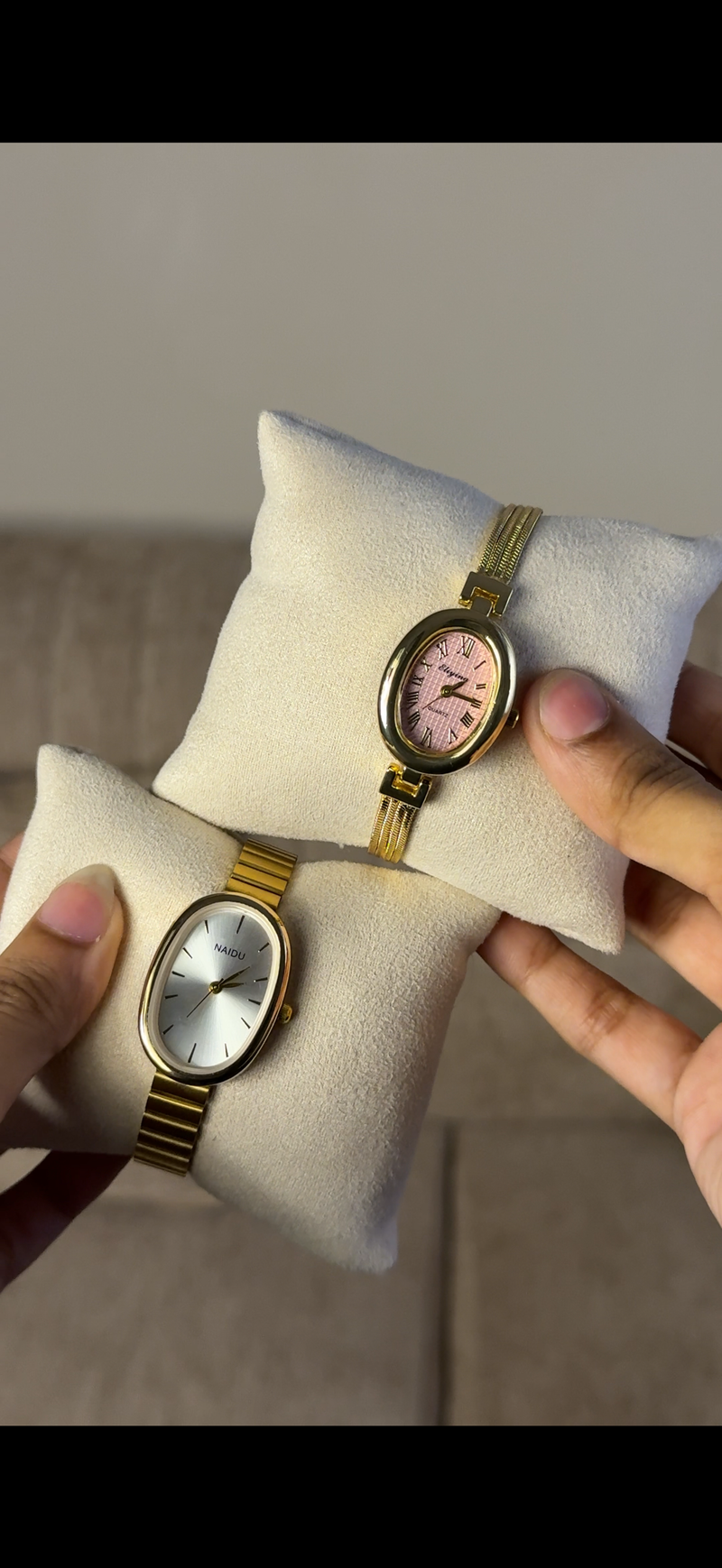 Naidu oval + Get 1 Watch (70% Off)