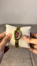 Gogoey oval Burgundy
