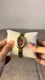 Gogoey oval Burgundy