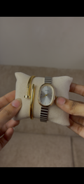 Watch + cartier nail bracelet  free