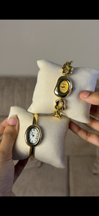 Naidu cuff Watch + Get 1 Cartier belt watch (70% off)