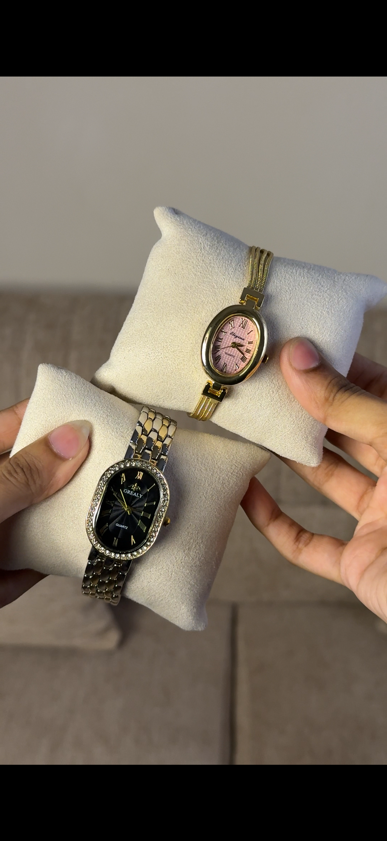 GREALY Black silver +Get 1 cartier belt watch (70% off)