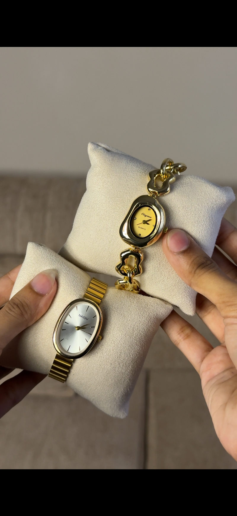 Naidu oval + Get 1 Watch (70% Off)