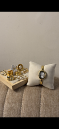 Naidu cuff Watch + ৮টি pearl muse ring set free পান