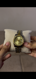 Karslou gold &silver mix strap
