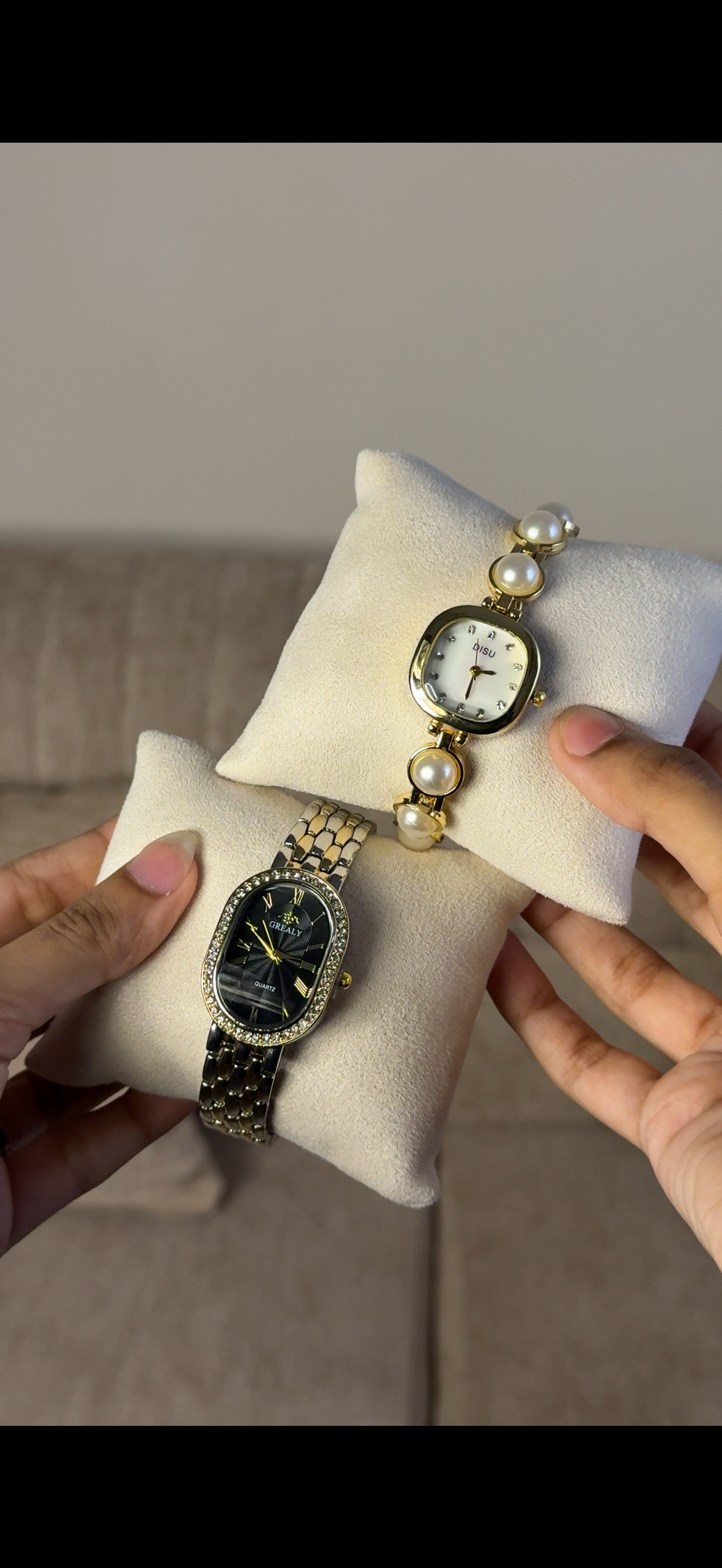 GREALY Black silver +Get 1 cartier belt watch (70% off)