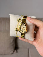 Golden snakehead + Clover Bracelet (Free)+ Mystery Ring (Free)