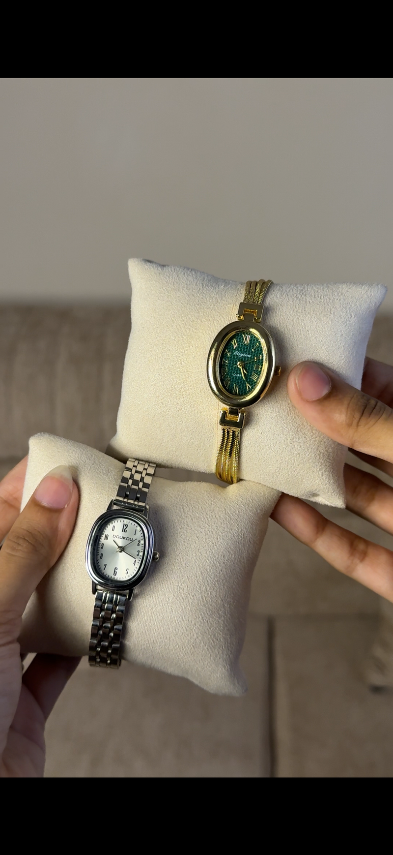 Doukou silver + Get 1 watch with  (70% off)