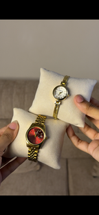 Gogey Queno Maroon+ get 1 Cartier belt watch (70% off)