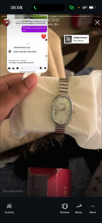 Naidu oval + Clover Bracelet (Free)+ Mystery Ring (Free)
