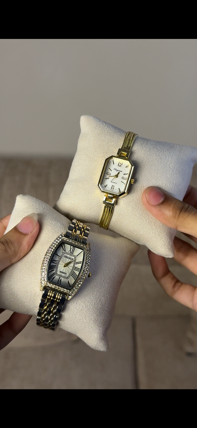 Grealy Gold Silver + Get 1 Watch (70% Off)