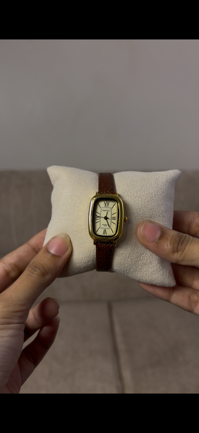 Barsh Rectangular brown