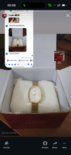 Naidu oval + Clover Bracelet (Free)+ Mystery Ring (Free)