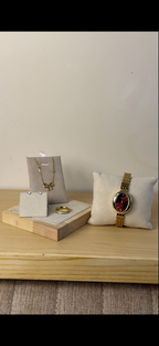 Barsh maroon oval Watch + Necklace (Free) + Earing (Free) + Mystery Ring (Free)