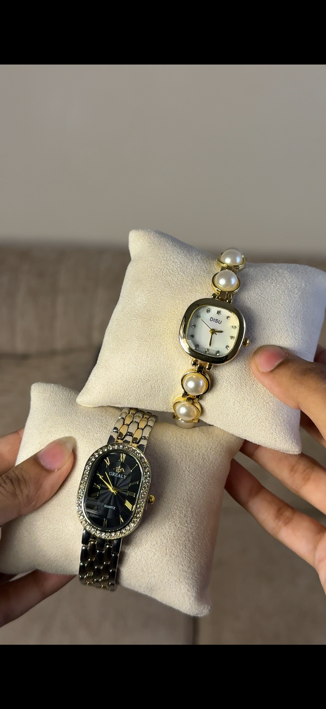 GREALY Black silver +Get 1 cartier belt watch (70% off)
